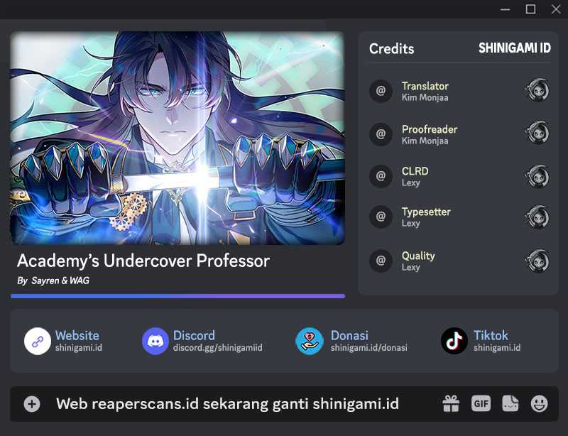 Academy’s Undercover Professor chapter 49 halaman 1