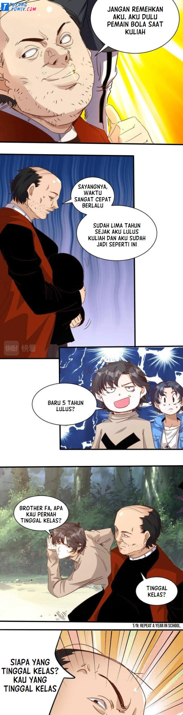 Accidentally Became a God Bab 08 halaman 4