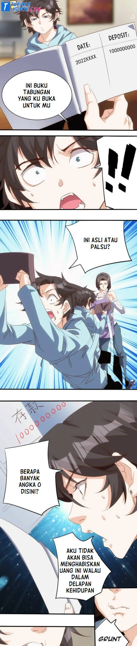 Accidentally Became a God chapter 13 halaman 8