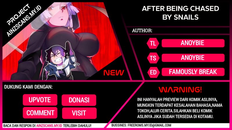 After Being Chased By Snails chapter 10 halaman 1