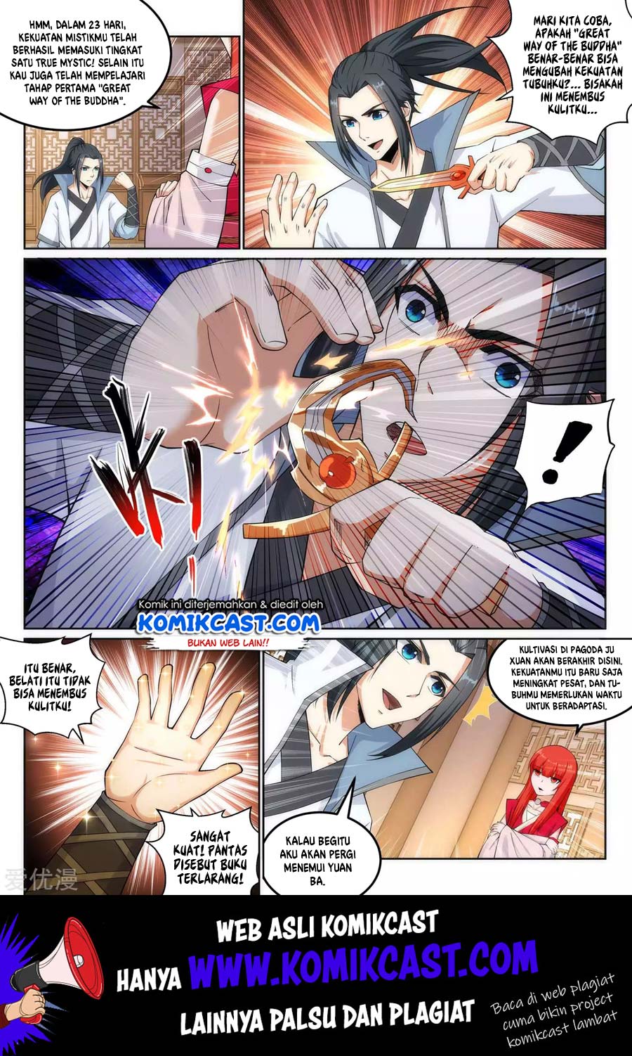 Against the Gods chapter 110 halaman 3