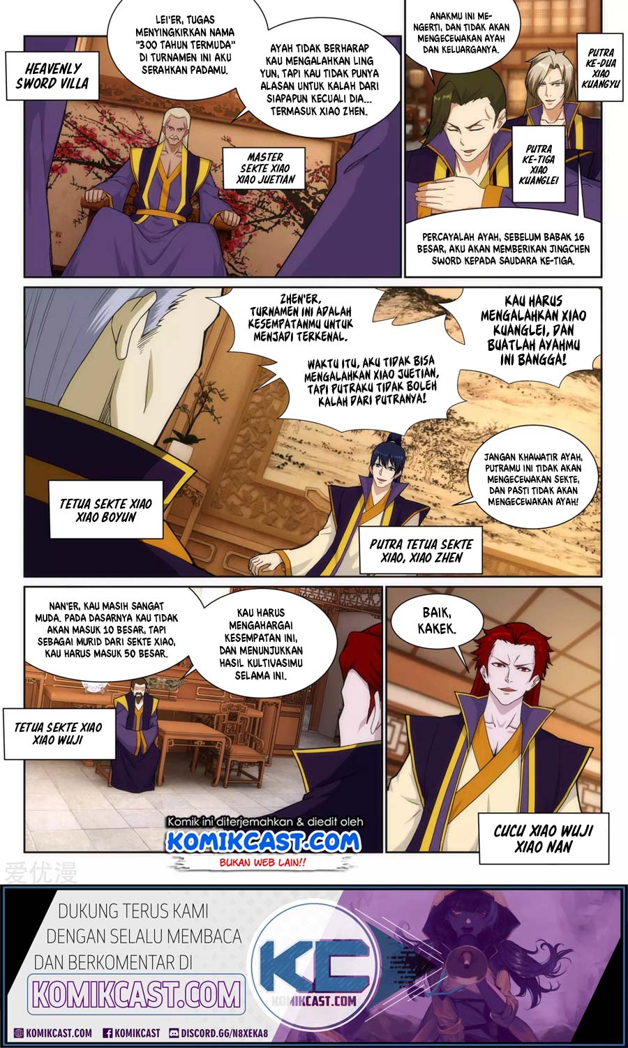 Against the Gods chapter 133 halaman 3