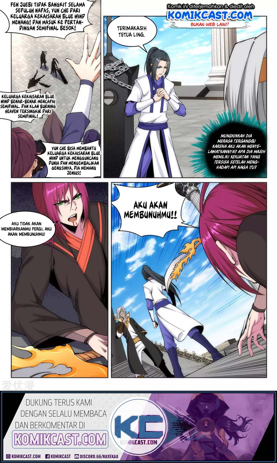 Against the Gods Bab 139 halaman 10