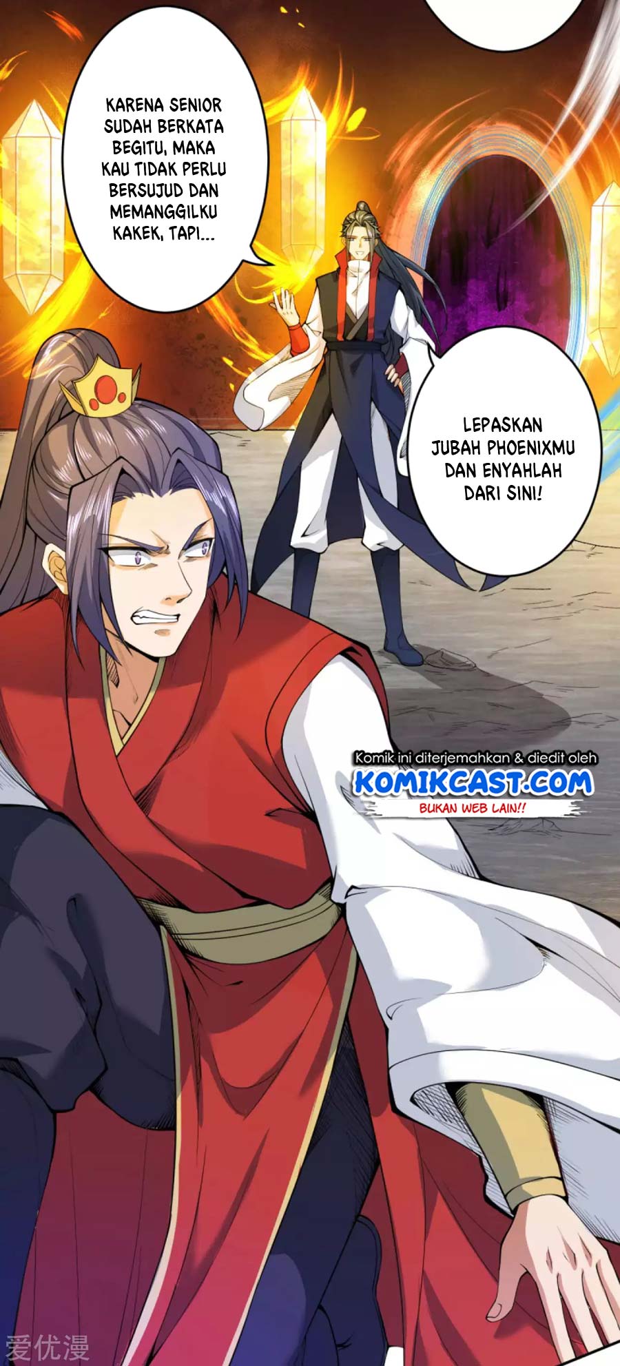 Against the Gods chapter 218 halaman 10