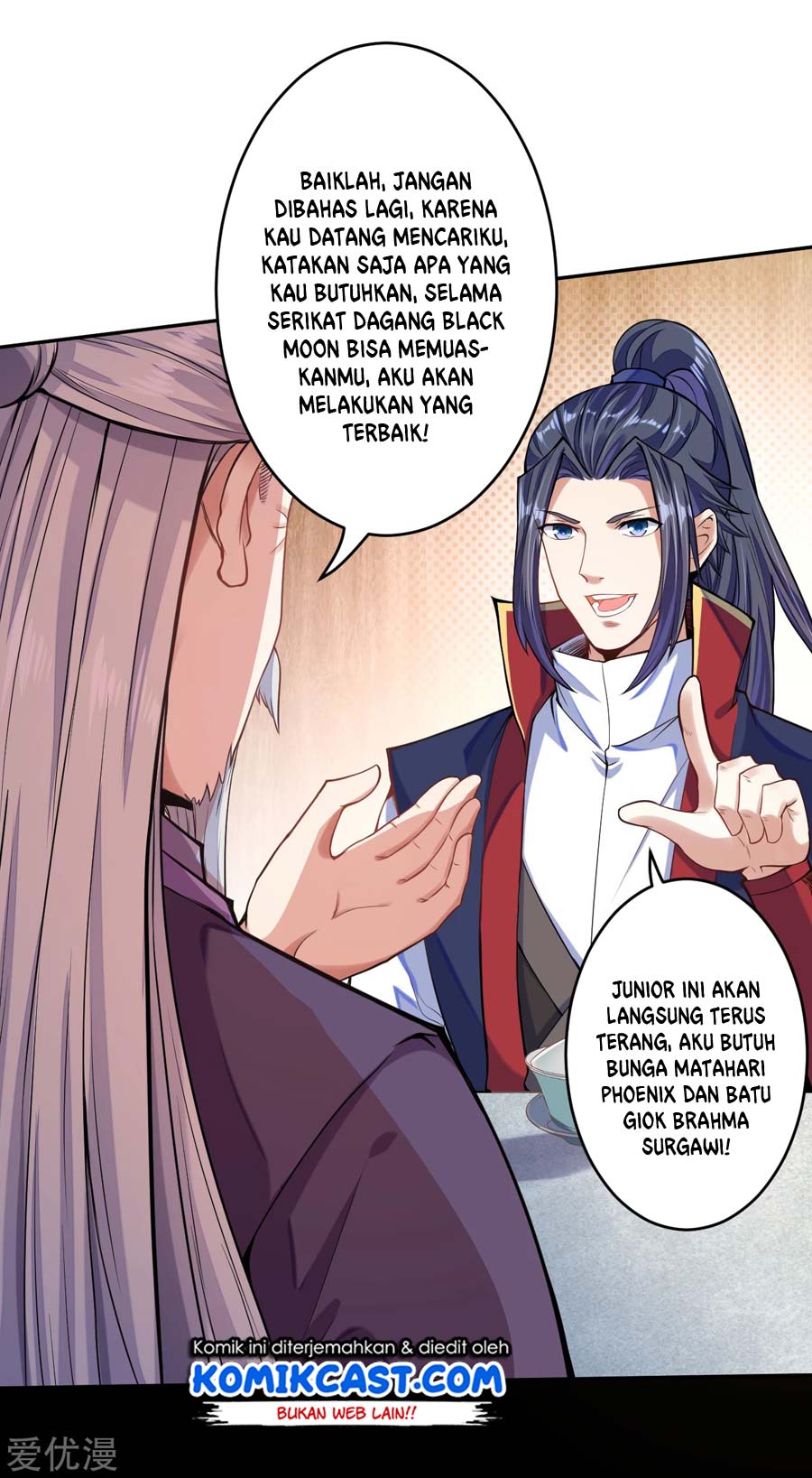 Against the Gods chapter 219 halaman 6