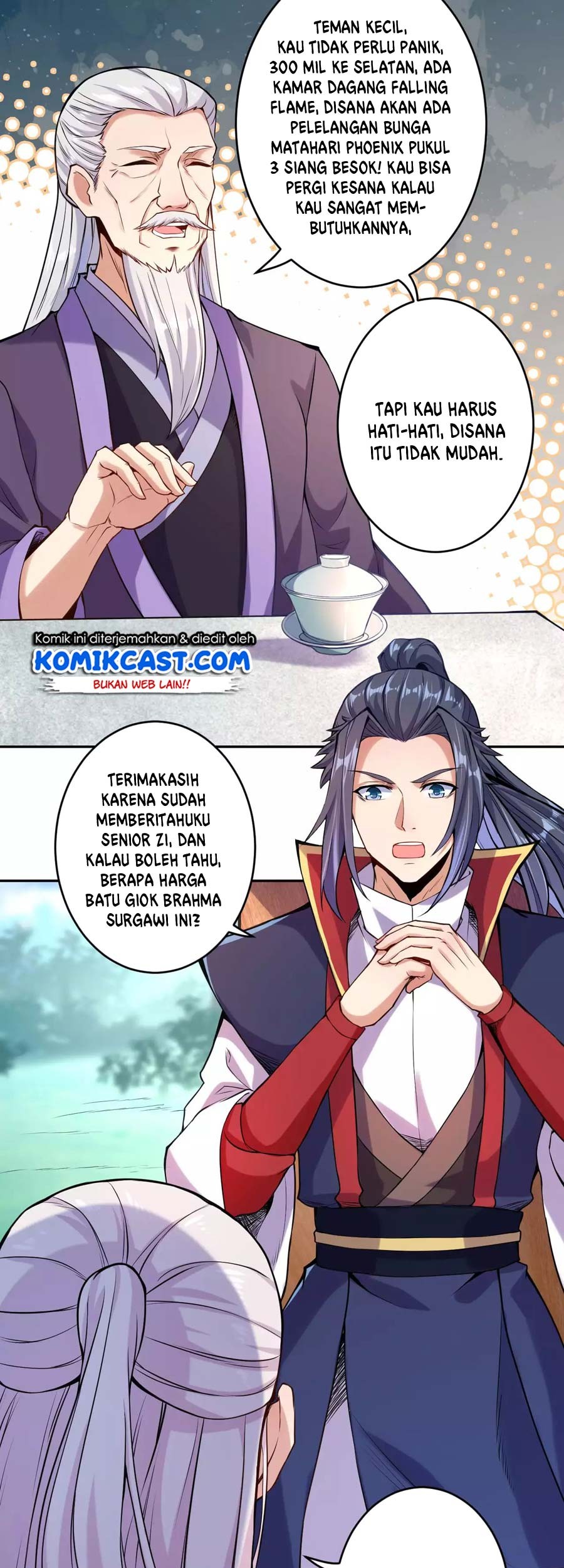 Against the Gods chapter 219 halaman 10
