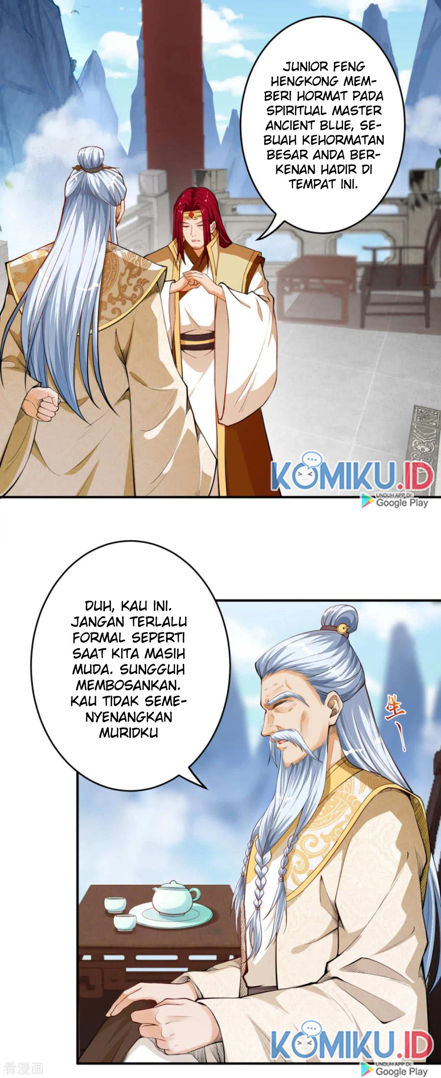 Against the Gods Bab 242 halaman 12