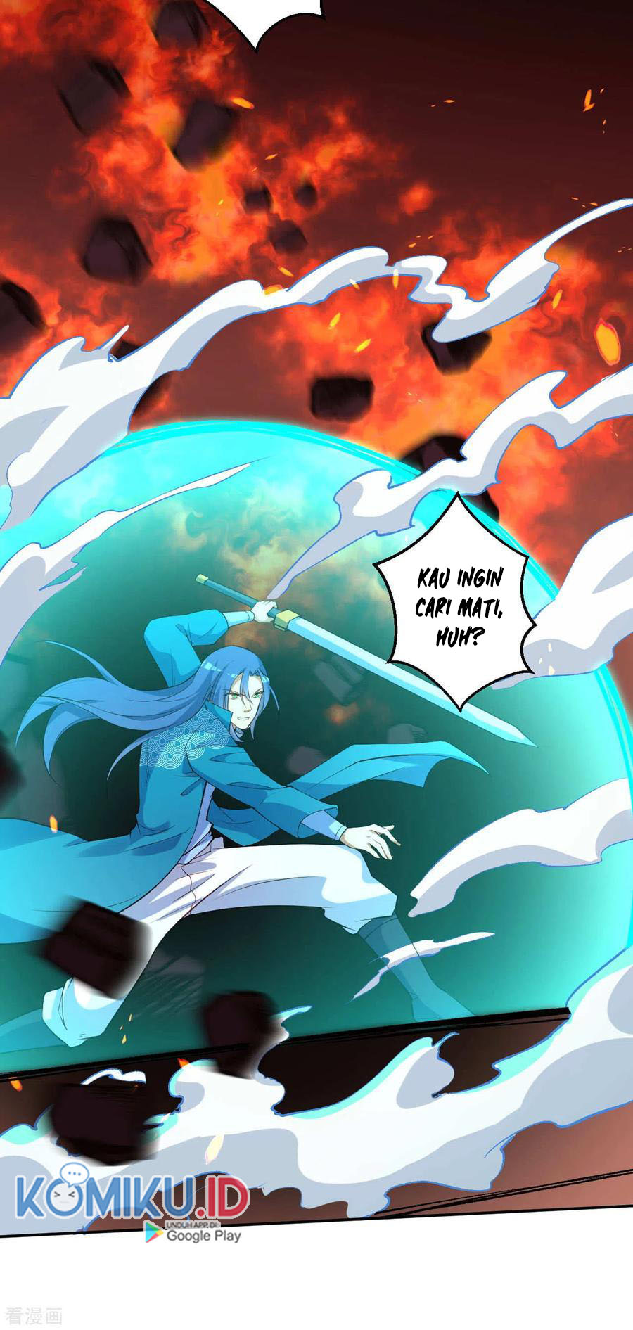 Against the Gods Bab 244 halaman 10