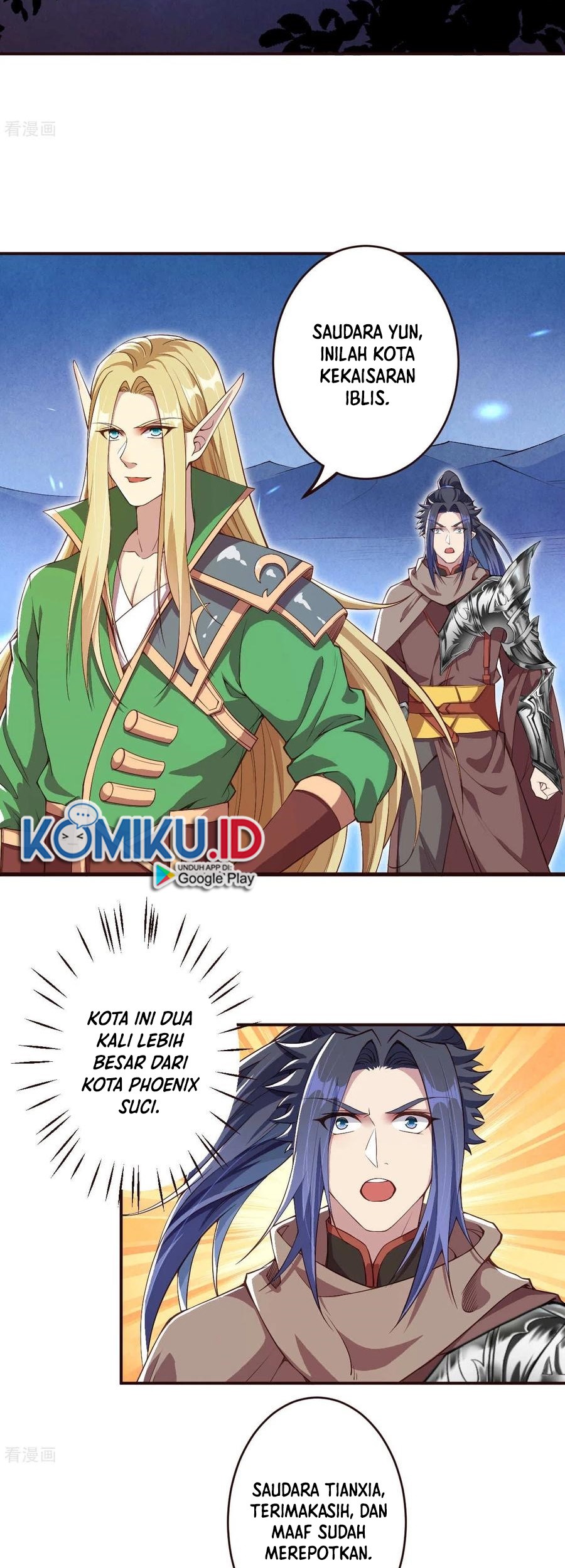 Against the Gods chapter 318 halaman 9