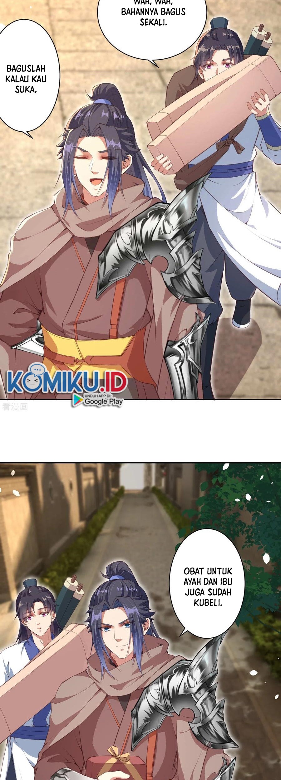 Against the Gods chapter 330 halaman 17