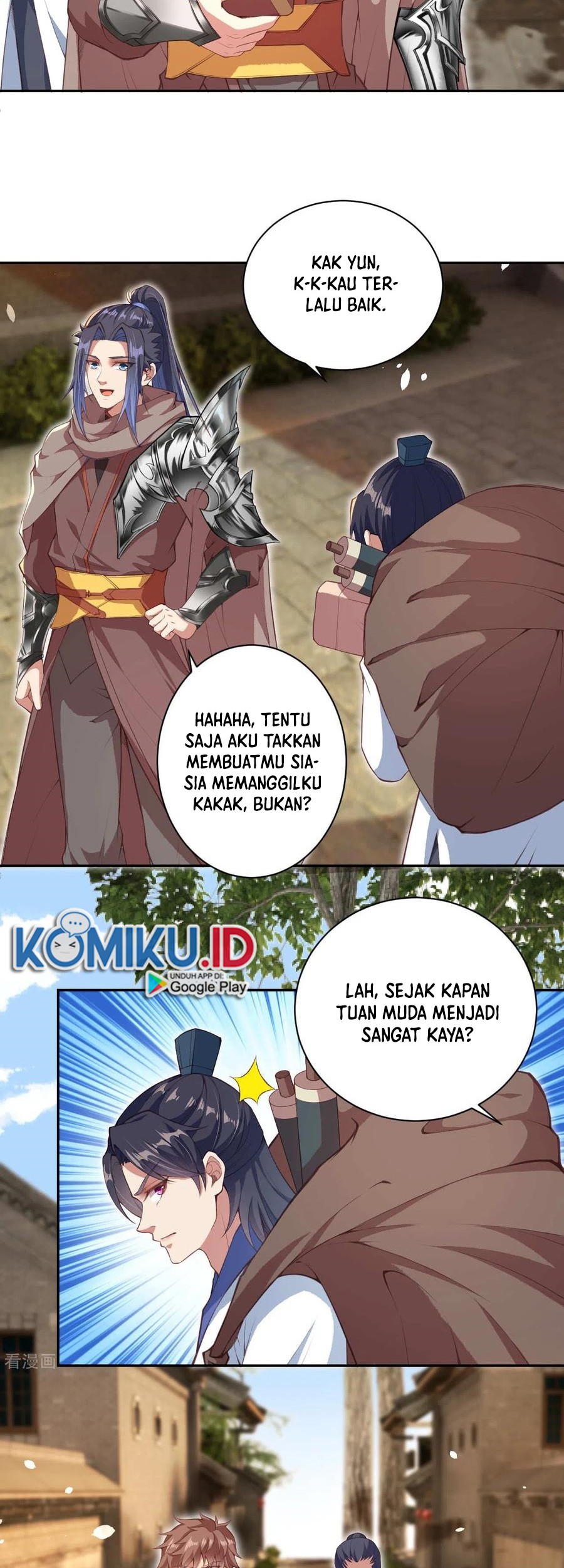 Against the Gods chapter 330 halaman 18