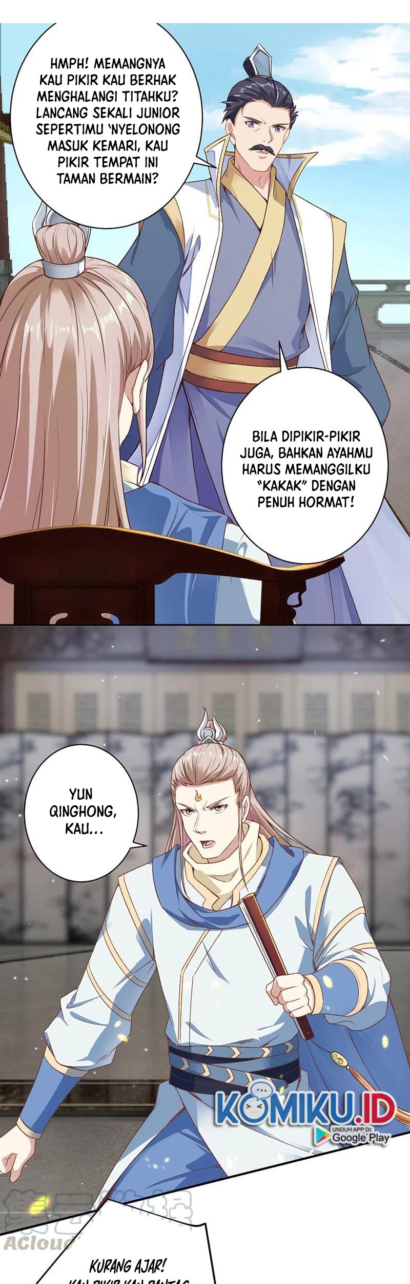 Against the Gods Bab 343 halaman 9