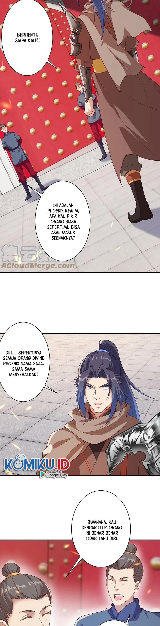 Against the Gods chapter 400 halaman 10