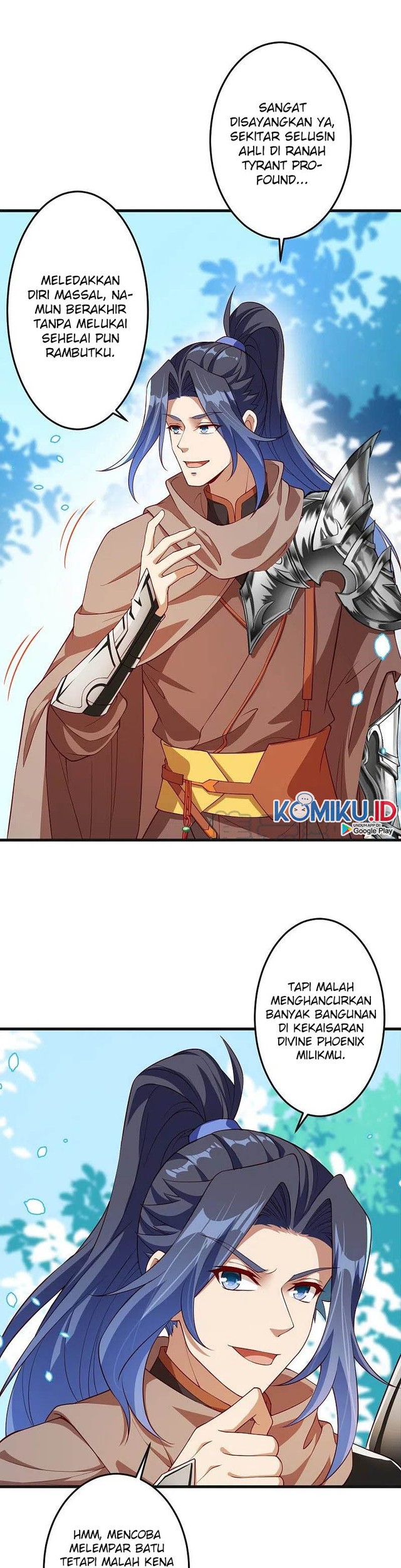 Against the Gods chapter 405 halaman 40