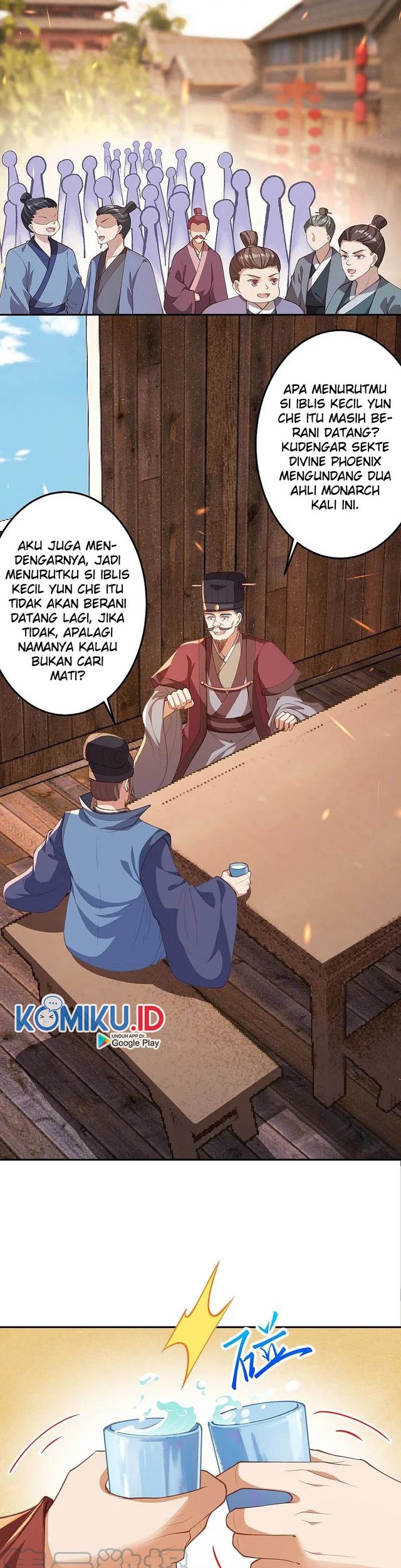 Against the Gods Bab 407 halaman 30