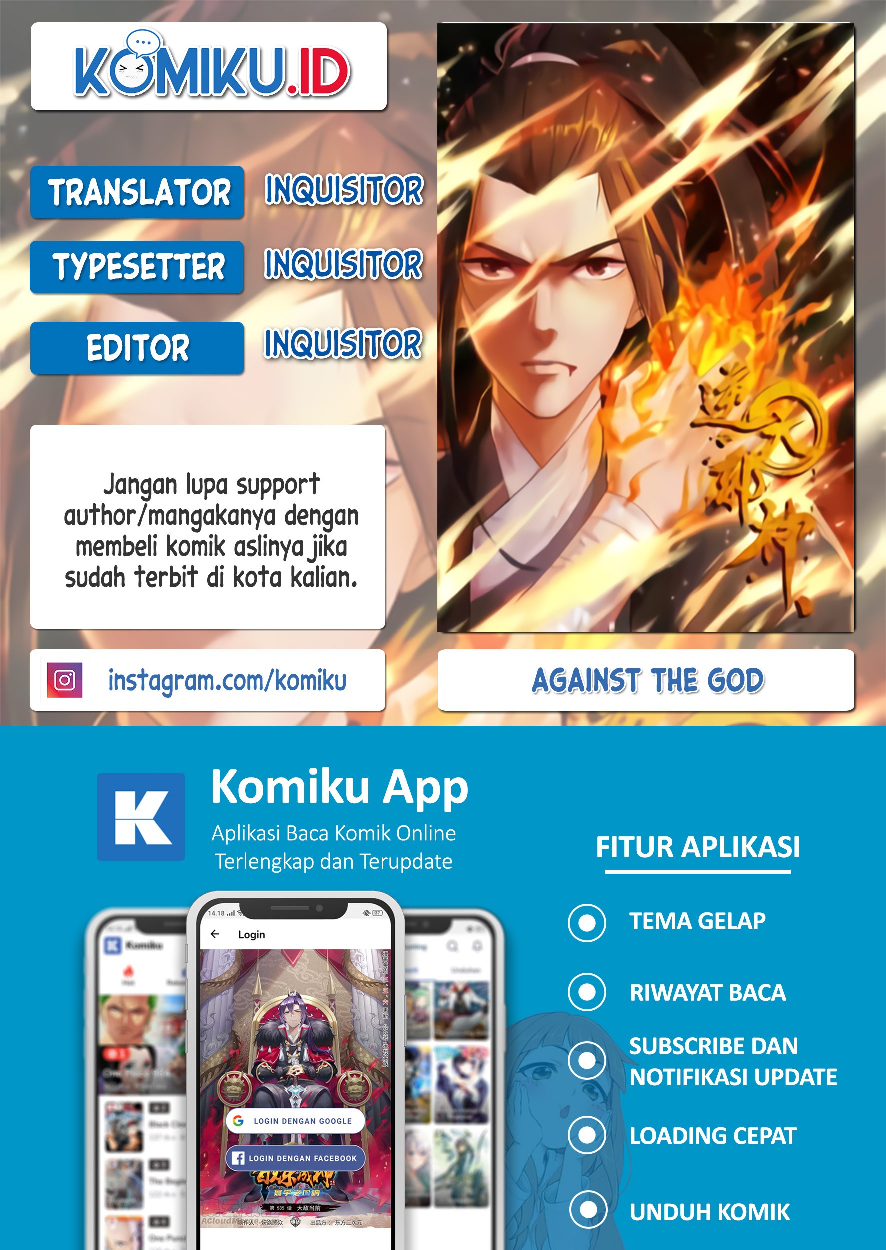 Against the Gods chapter 413 halaman 1