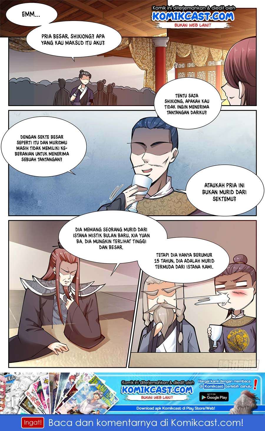 Against the Gods chapter 57 halaman 3