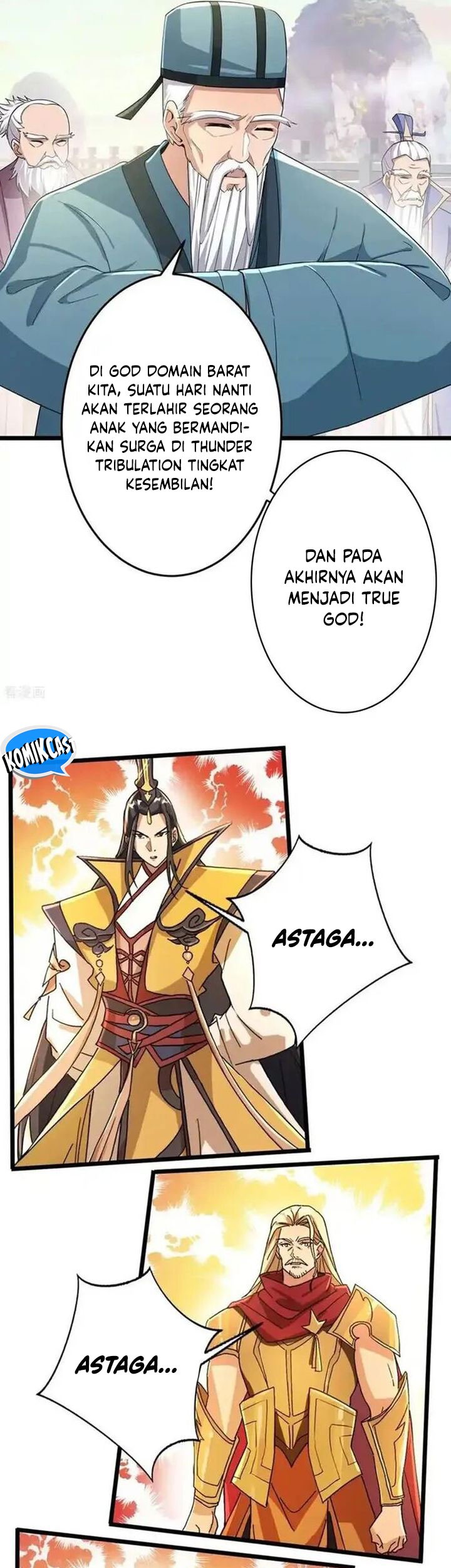 Against the Gods Bab 671 halaman 51