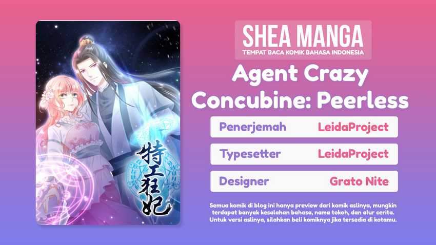 Agent Crazy Concubine: Peerless Comprehension chapter 2 halaman 1
