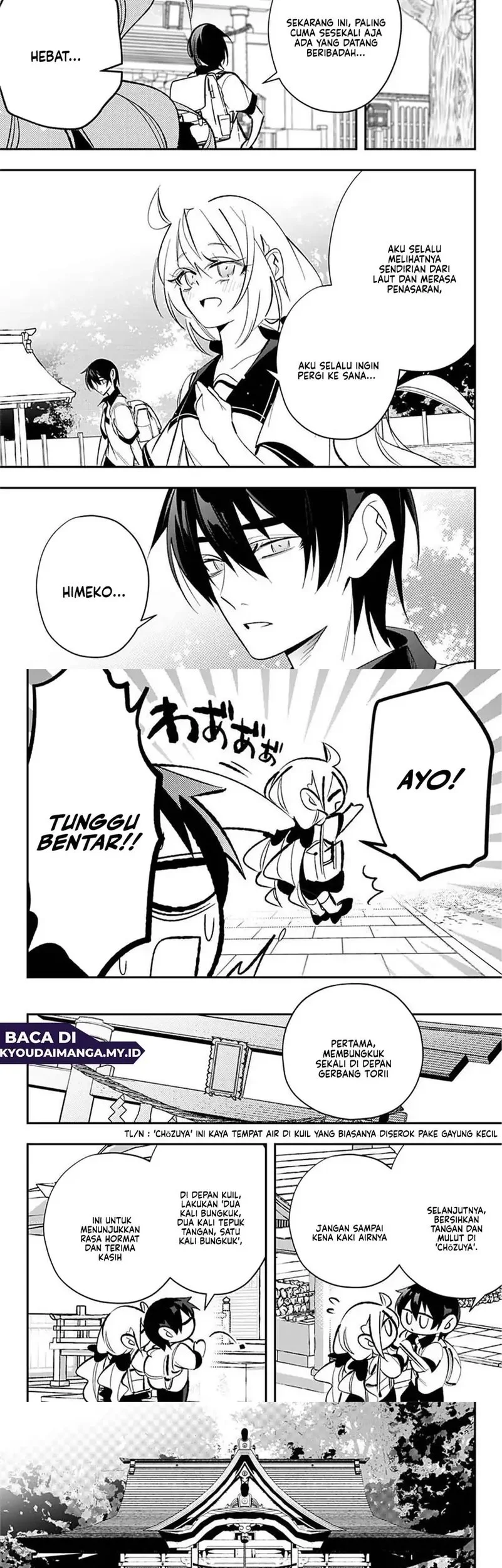 Ai to Ningyo Hime chapter 8 halaman 3