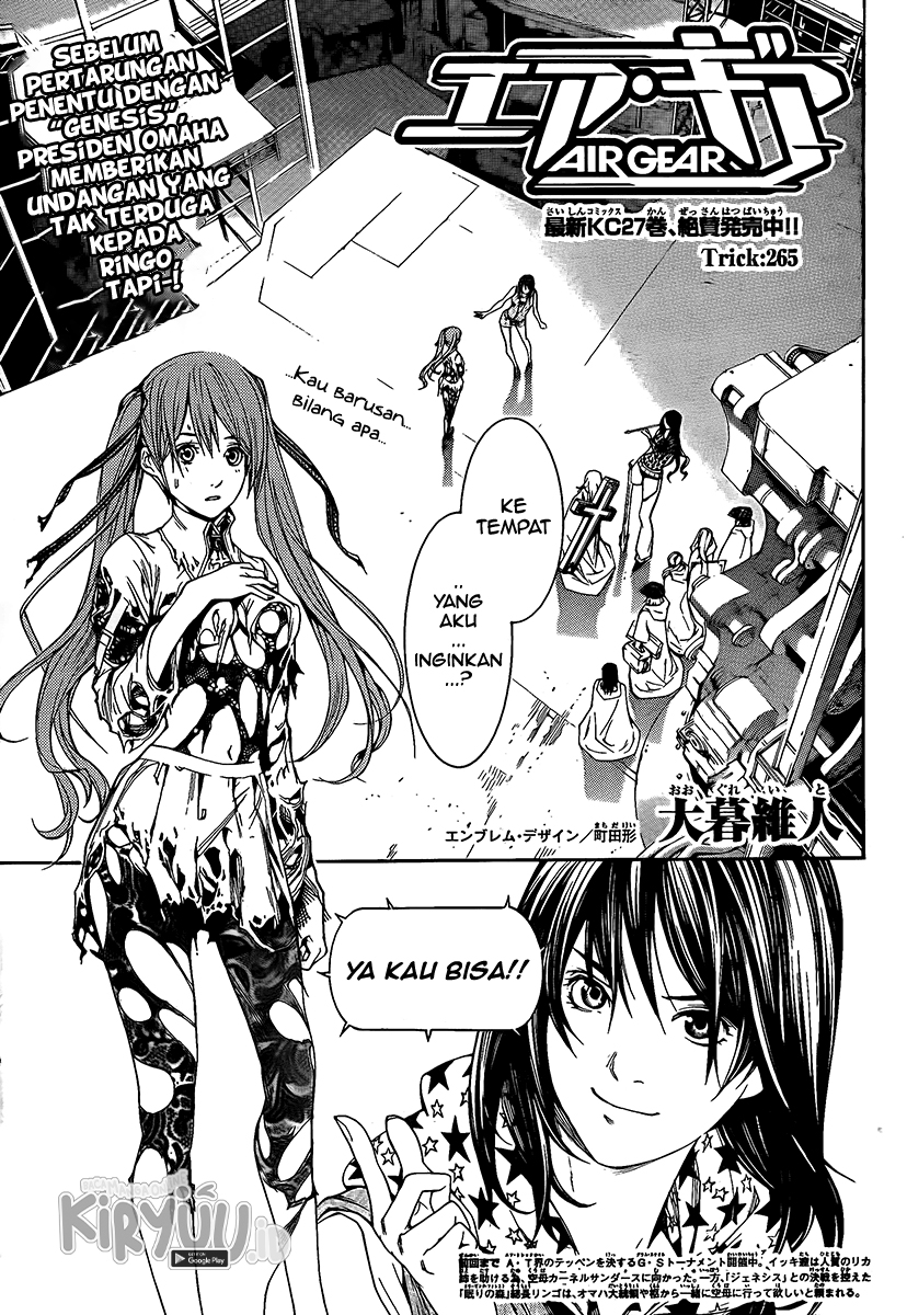 Air Gear chapter 265 halaman 5