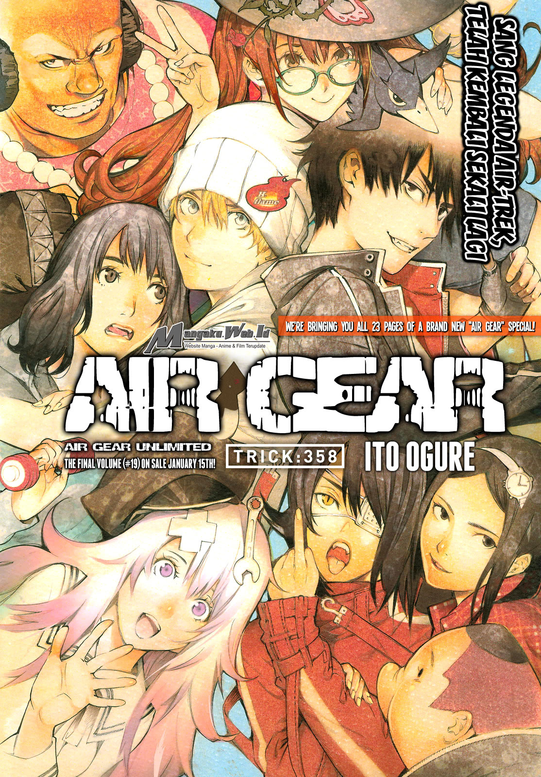 Air Gear chapter 358 halaman 1