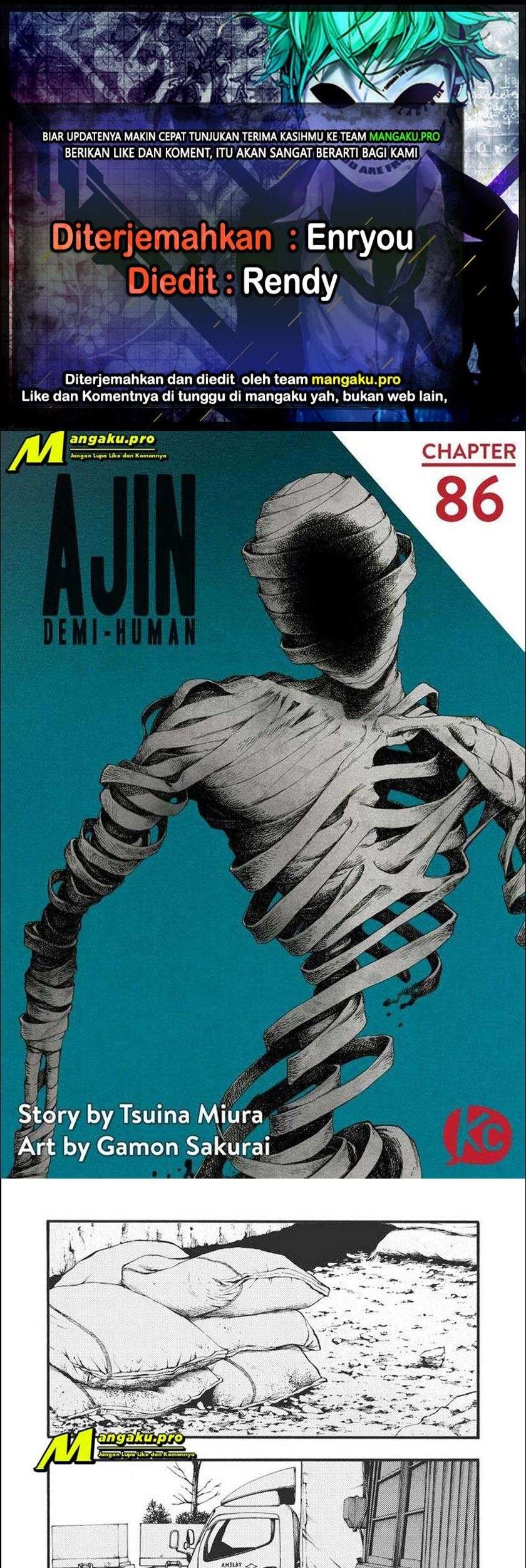 Ajin chapter 86.1 halaman 1