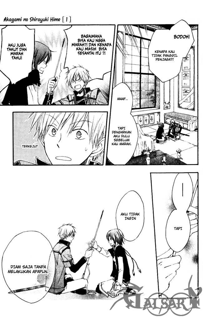 Akagami no Shirayukihime chapter 3 halaman 24