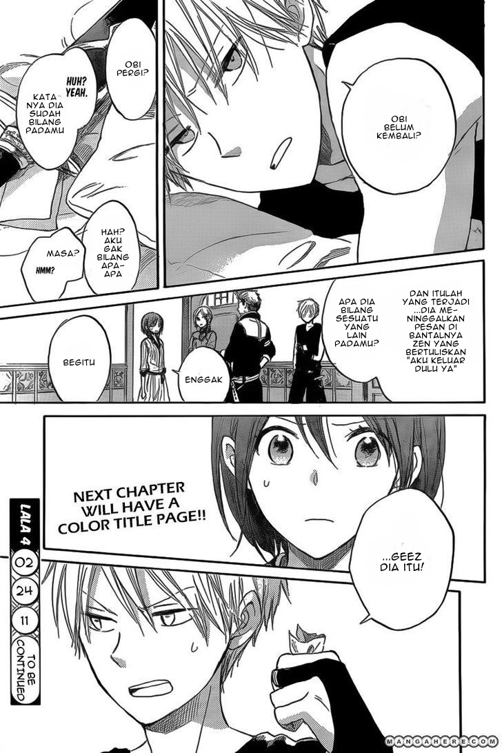 Akagami no Shirayukihime chapter 32 halaman 33