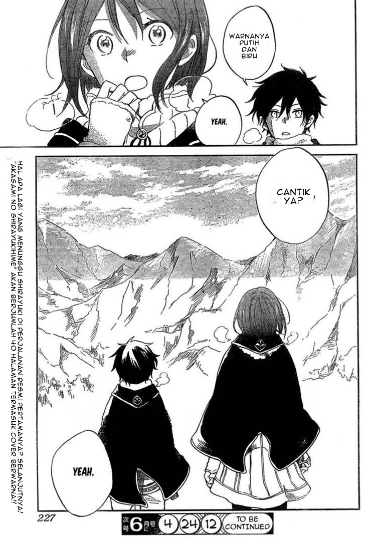 Akagami no Shirayukihime chapter 33 halaman 32