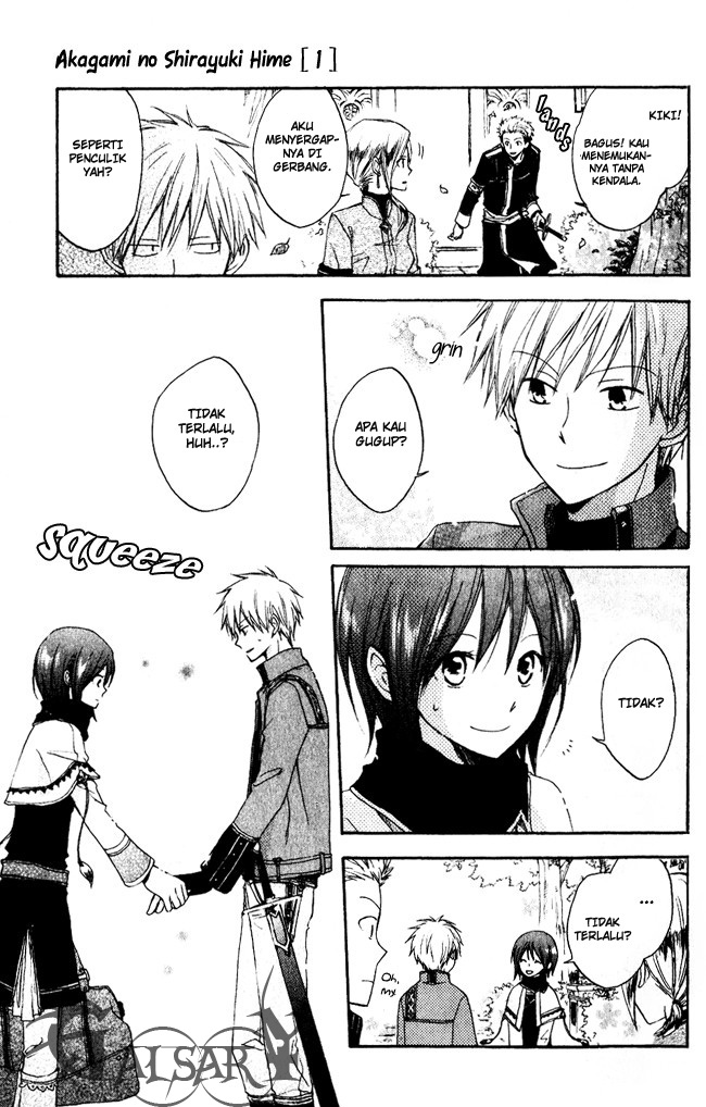 Akagami no Shirayukihime chapter 4 halaman 6