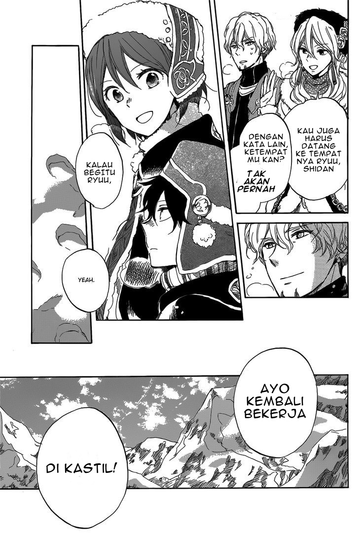 Akagami no Shirayukihime chapter 40 halaman 33