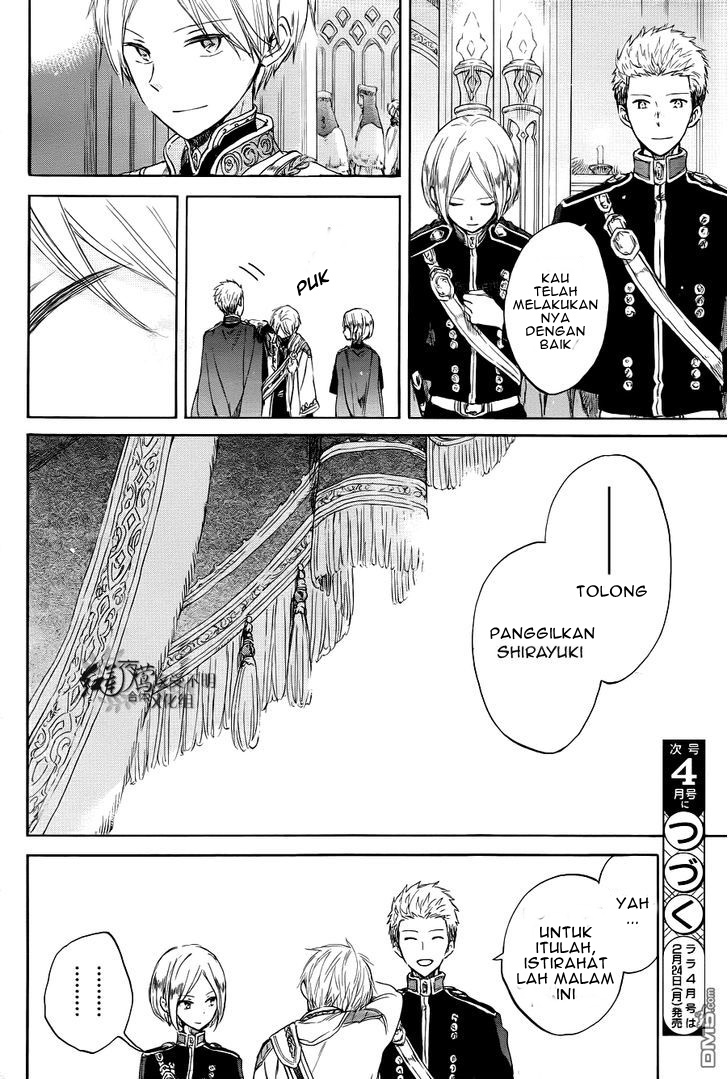 Akagami no Shirayukihime Bab 51 halaman 32