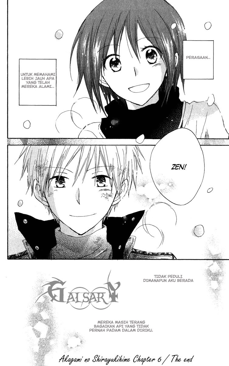 Akagami no Shirayukihime chapter 6 halaman 41