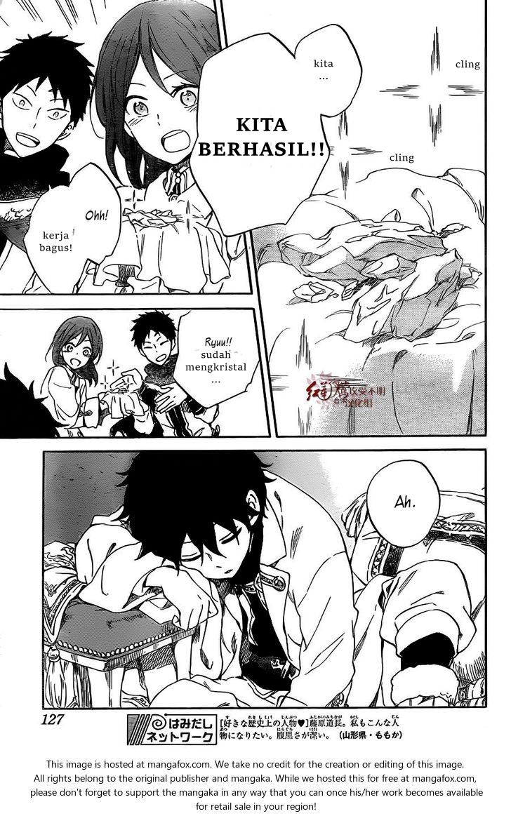 Akagami no Shirayukihime Bab 61 halaman 34