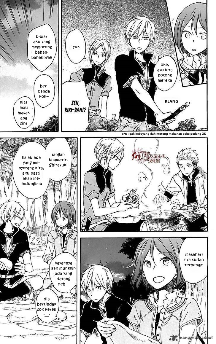 Akagami no Shirayukihime chapter 74 halaman 34
