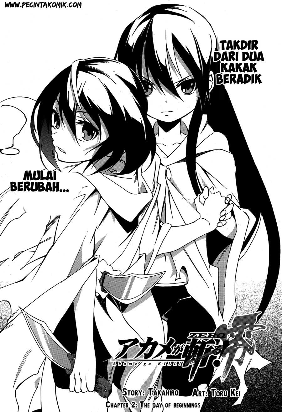 Akame ga Kill! Zero Bab 2 halaman 4