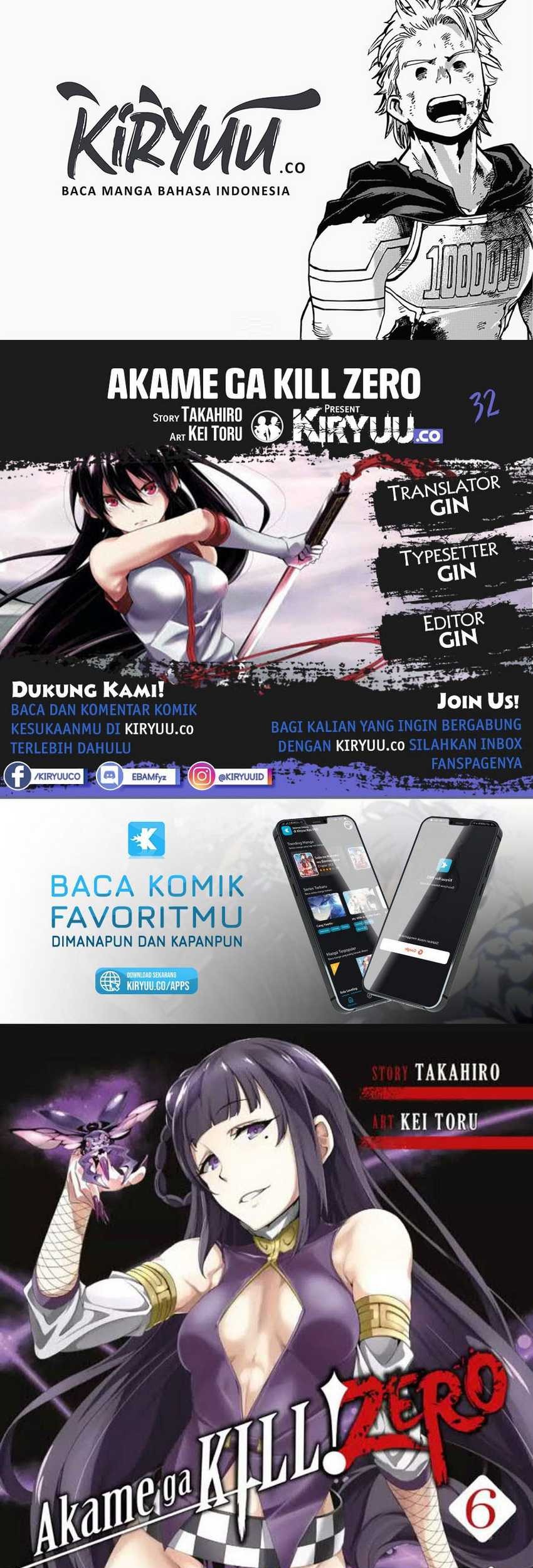 Akame ga Kill! Zero Bab 32 halaman 1