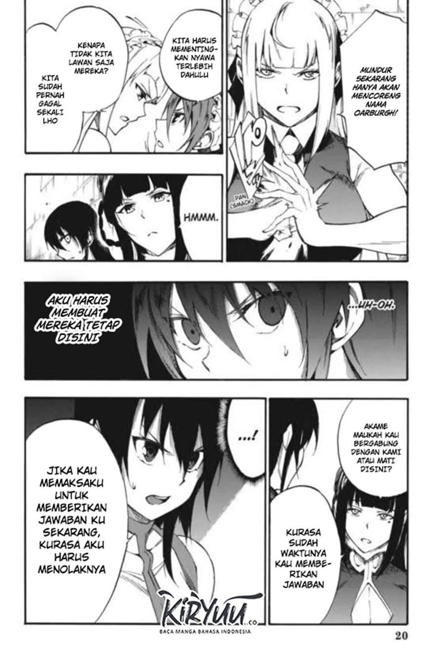 Akame ga Kill! Zero Bab 38 halaman 20