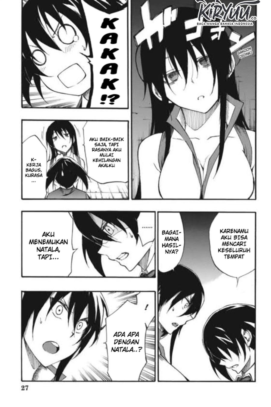 Akame ga Kill! Zero Bab 38 halaman 27