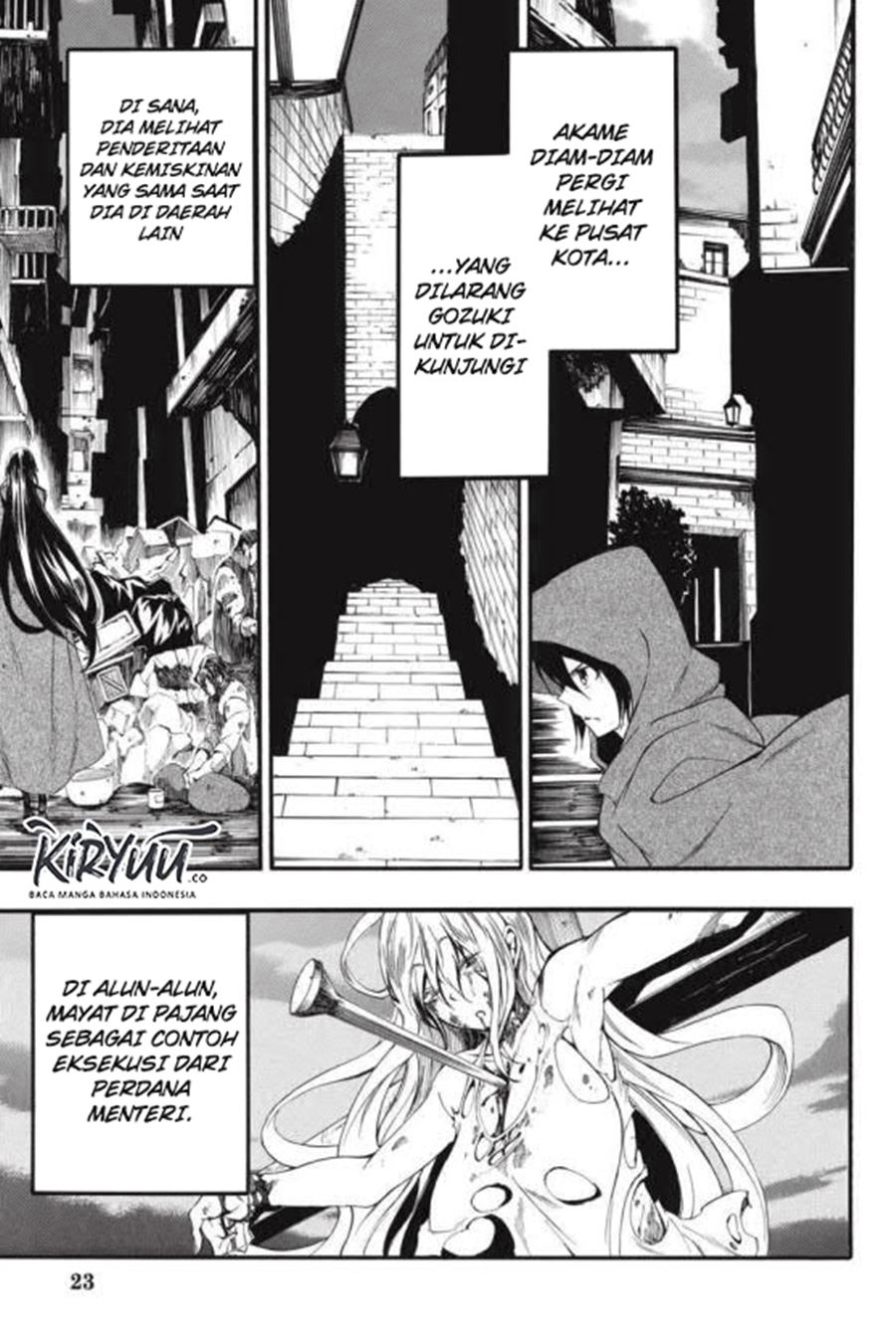 Akame ga Kill! Zero Bab 43 halaman 25