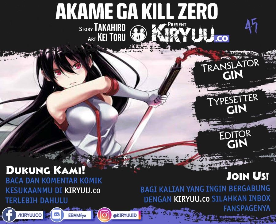 Akame ga Kill! Zero Bab 45 halaman 1