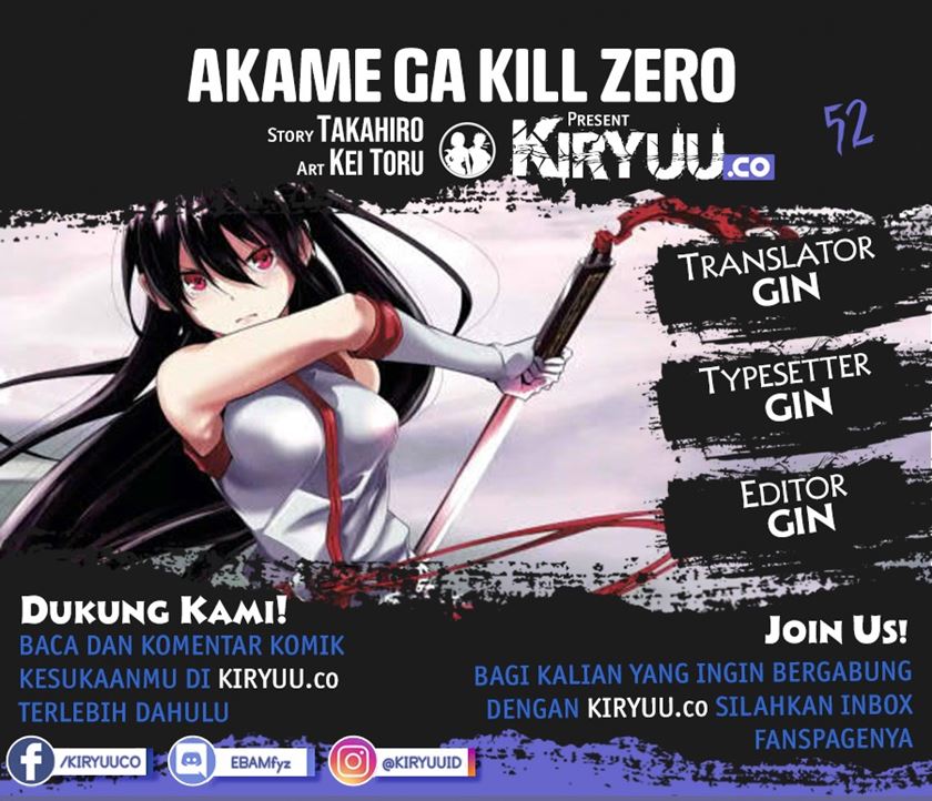 Akame ga Kill! Zero Bab 52 halaman 1