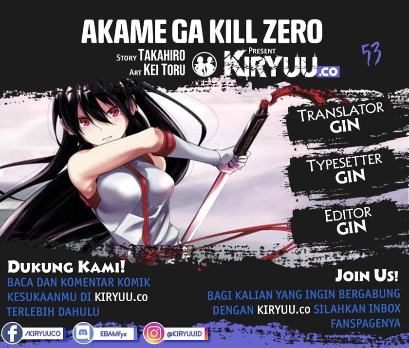 Akame ga Kill! Zero Bab 53 halaman 1