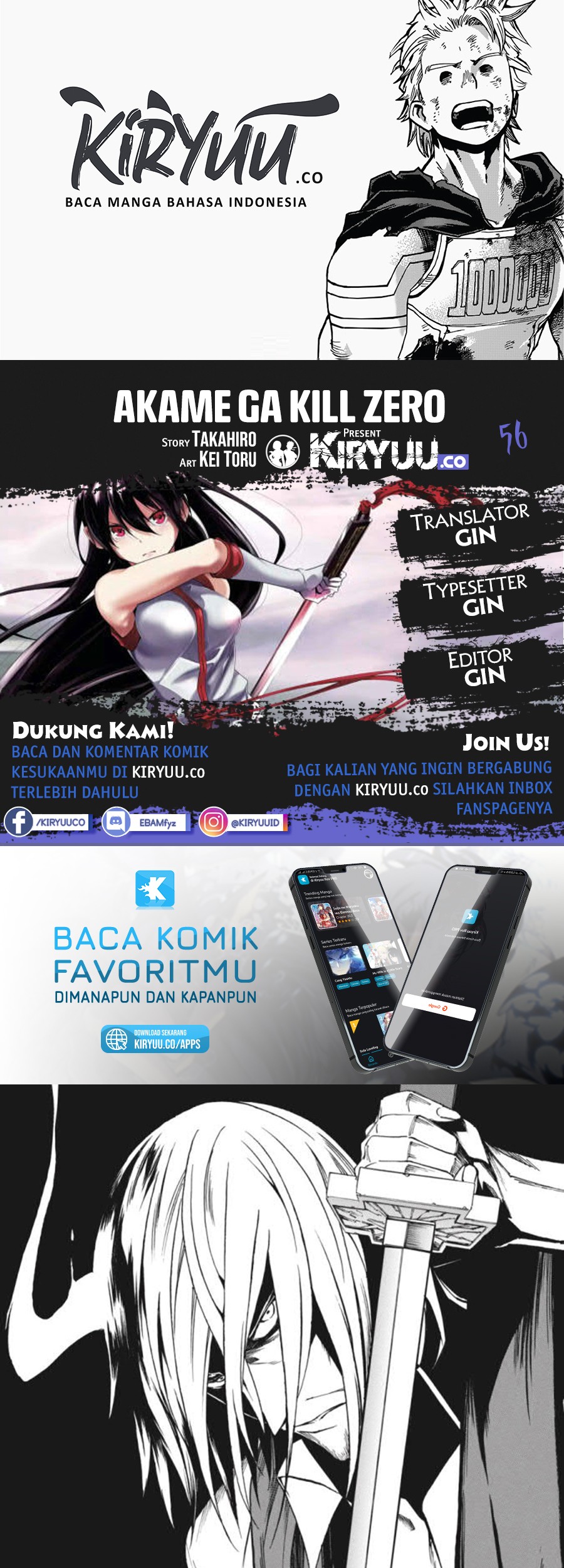 Akame ga Kill! Zero Bab 56 halaman 1