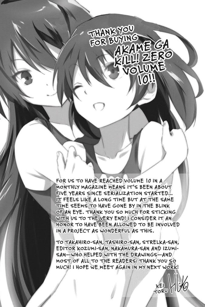 Akame ga Kill! Zero Bab 58 halaman 35