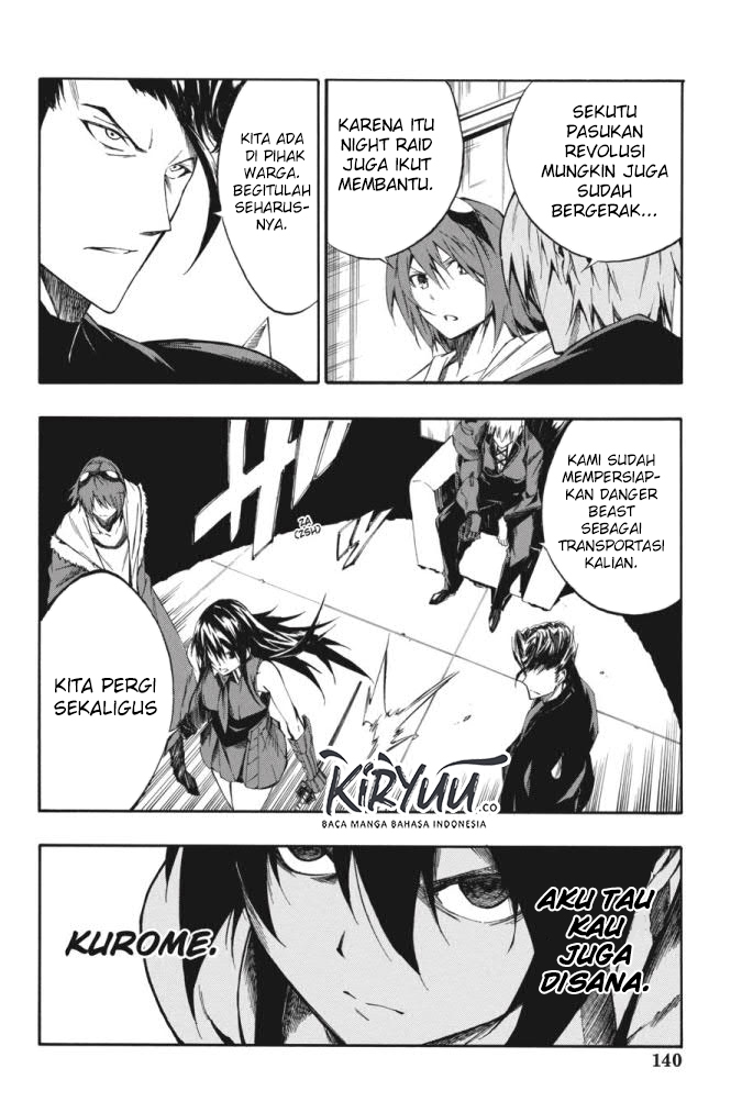 Akame ga Kill! Zero Bab 59 halaman 17