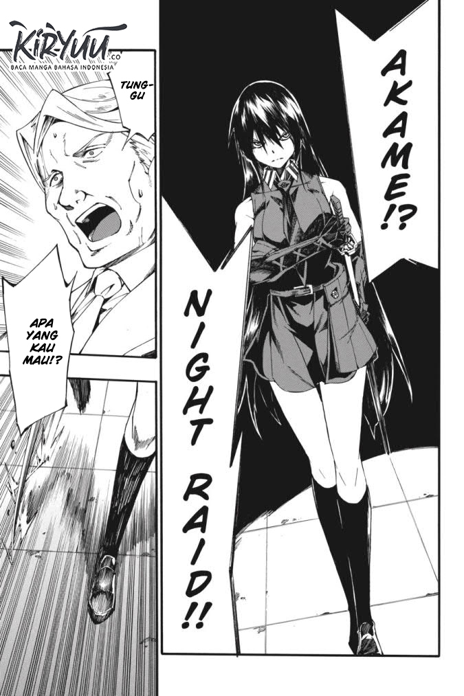 Akame ga Kill! Zero Bab 60 halaman 27