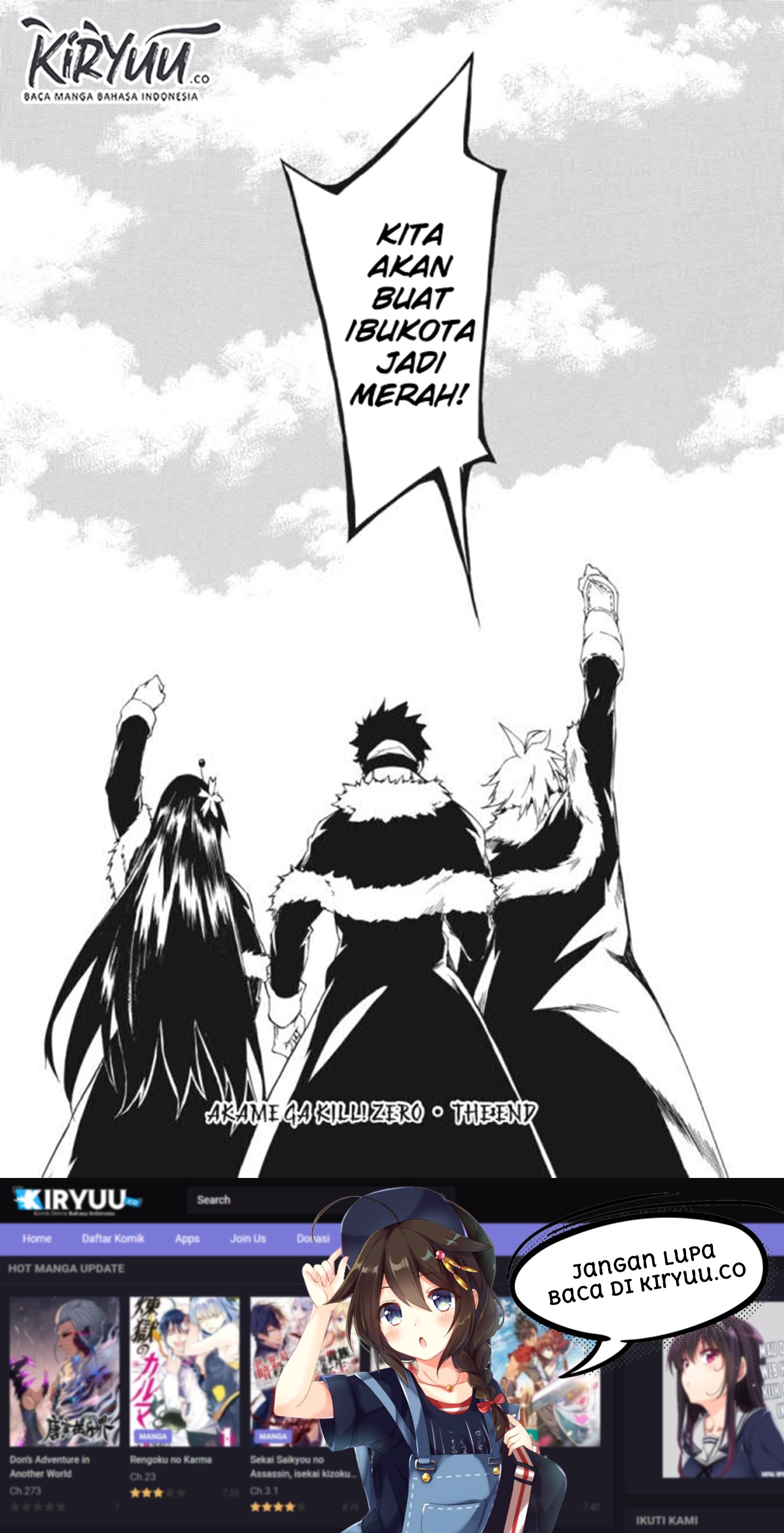 Akame ga Kill! Zero Bab 60 halaman 34