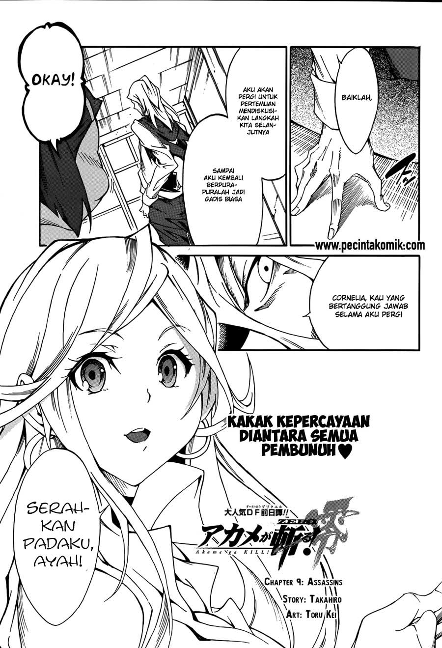 Akame ga Kill! Zero Bab 9 halaman 4